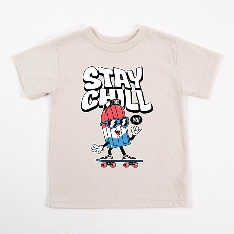 Stay Chill|3/6m Onesie|6/12m Onesie|12/18m Onesie|18/24m Onesie|2T|3T|4T|5T|YS (6-8)|YM (10-12)|YL (14-16)|YXL