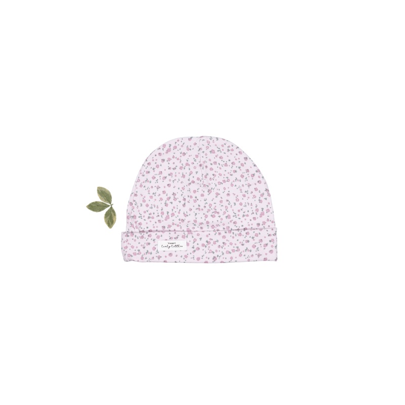 The Printed Hat – Lilac Bud|0-3m|3-6m|6-12m|12-36m