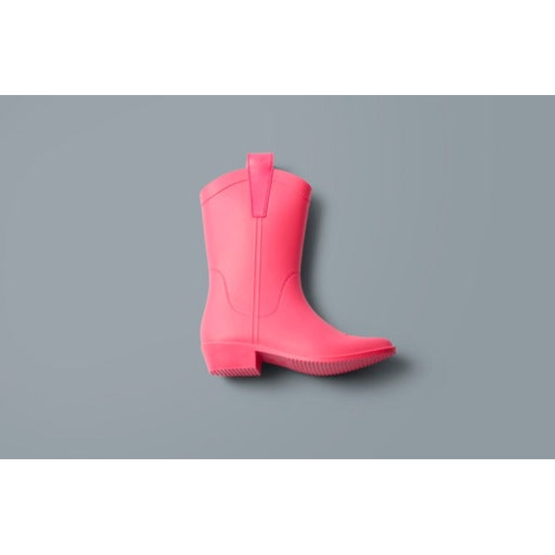 Atomic Pink ADULT All Weather Rubber Cowboy Boots