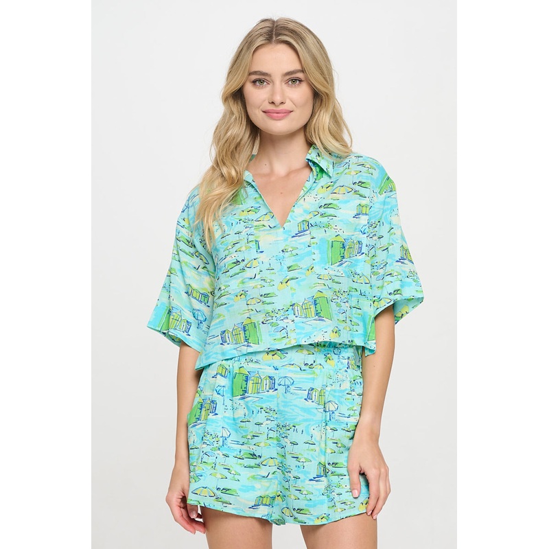 Azure Shoreline Top|Azure Shoreline|XS|S|M|L