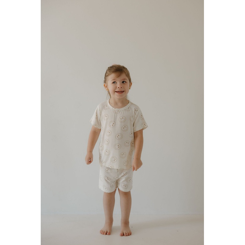 Bamboo Short Set | Just Smile|2/3 Years|4/5 Years|6/7 Years|8/9 Years|10/12 Years