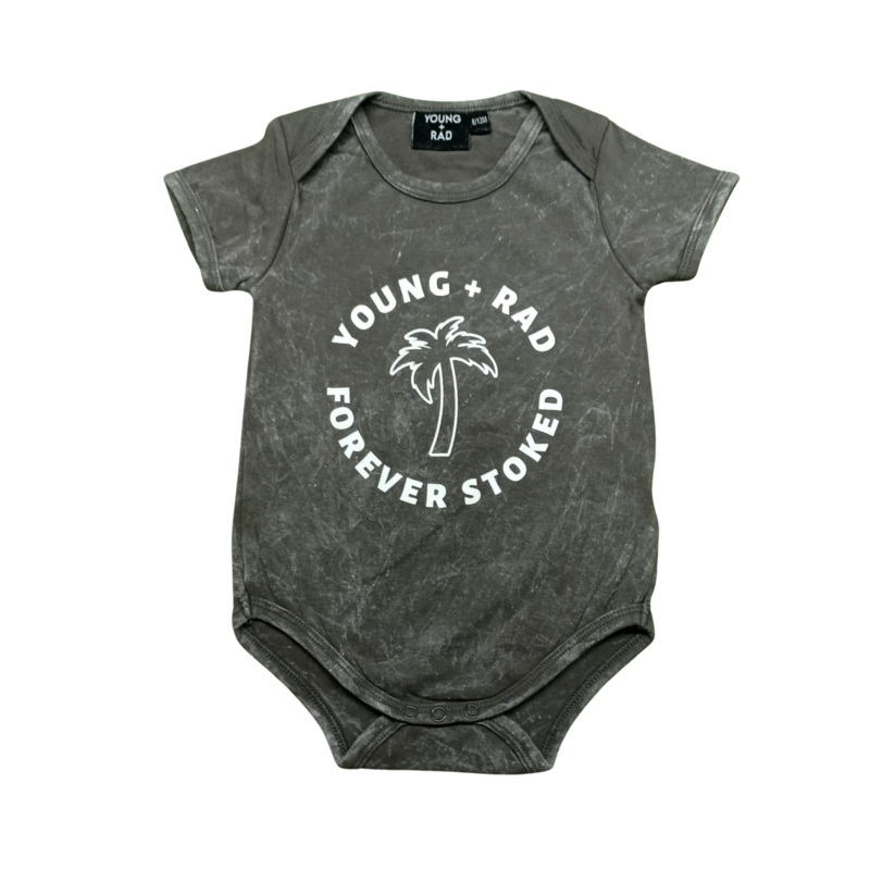 FOREVER STOKED ONESIE|3-6mo|6-12mo|12-18mo