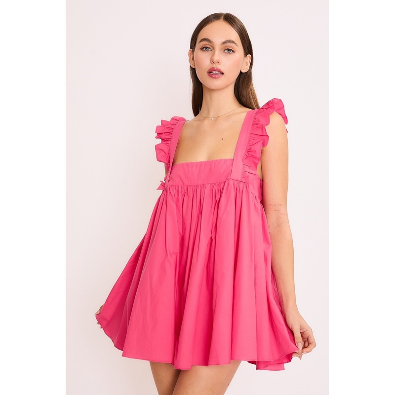 Fuchsia Bettina Dress|Fuchsia|XS|S|M|L