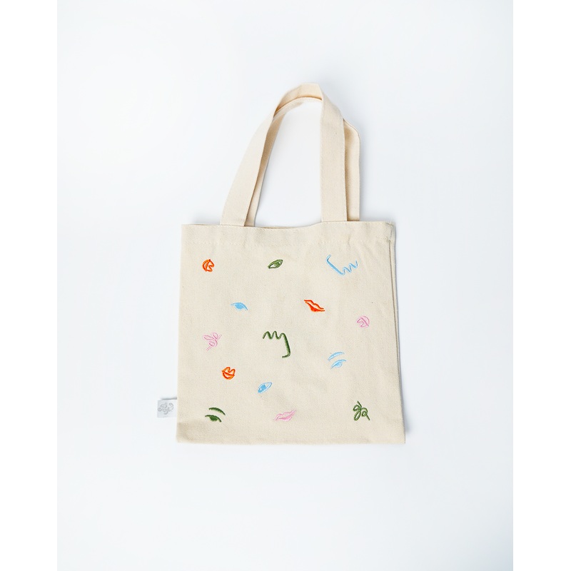 Mini Tote Bag (Art Party Theme)