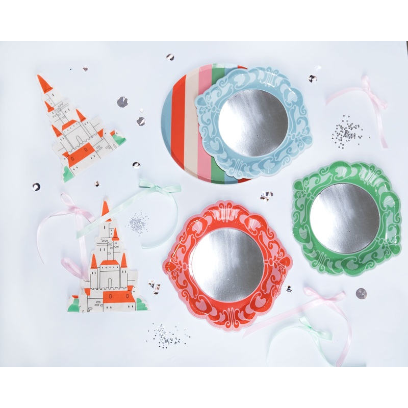 Mirror Mirror Princess Party Dessert Plates (x 12)