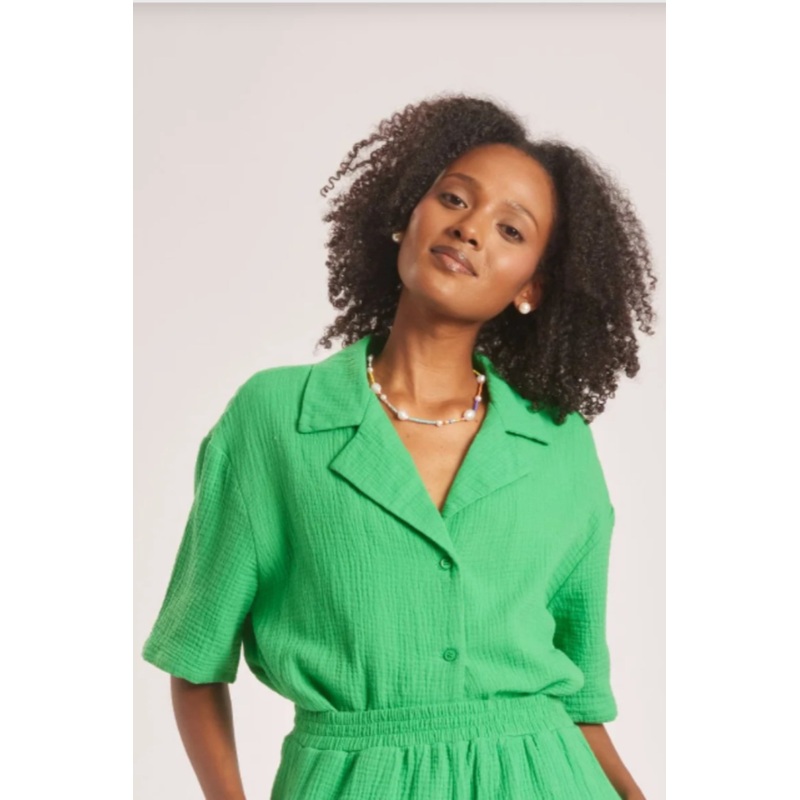 Nothing to Wear Gauze Set|Green|Pink|S|M|L|XL|XS