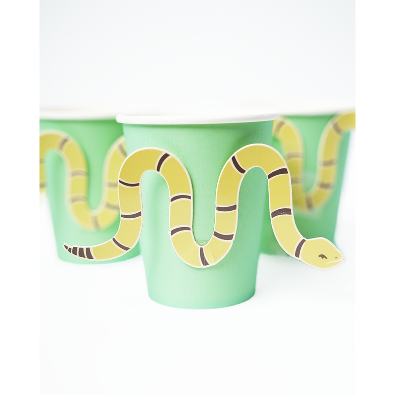 Sssssnake Catcher Cowboy Party Cups (x 12)