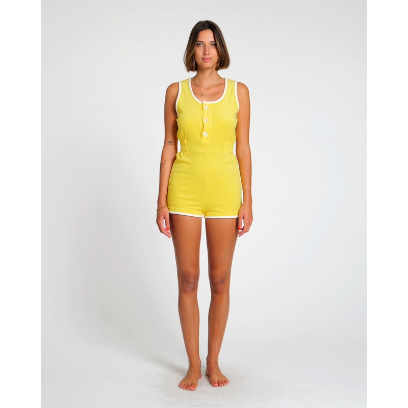 Terry Romper (Yellow)|24|26|28|30|32|34