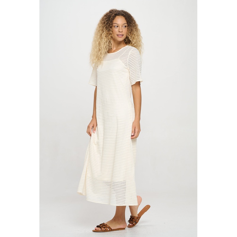 Vanila Honeycomb Maxi Dress|Vanila Honeycomb|XS|S|M|L