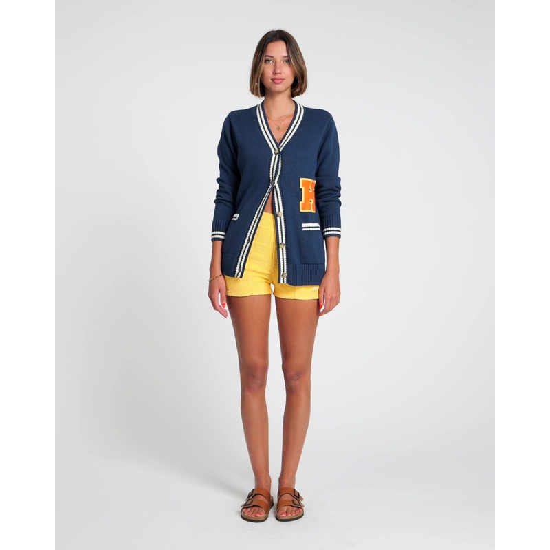 Varsity Cardigan (Navy)|S|M|L|XL|XXL