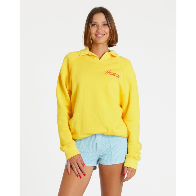 Varsity Raglan (Yellow)|XS|S|M|L|XL|XXL