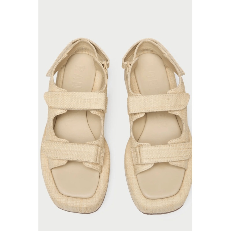 Blaise Natural Platform-Sandal