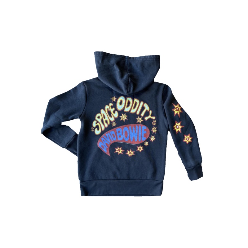 Bowie Space Oddity Hoodie|Black|2T|4T|6|8|10|12|14