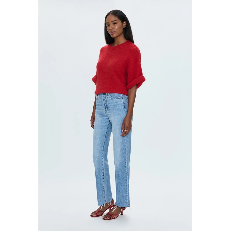 Cassie Super High Rise Straight- Savvy Vintage