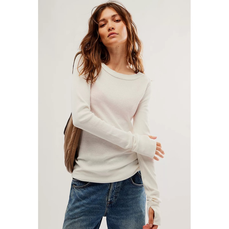 Free People Care FP Honey B Crew Neck