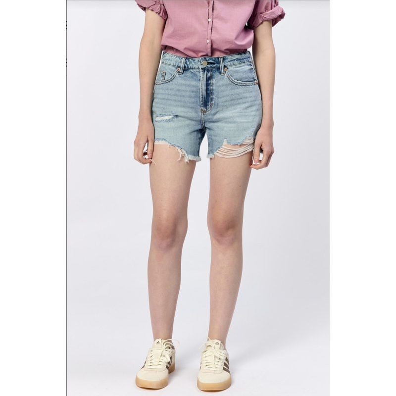 Ivy Denim Short|Blue|24|25|26|27|28|29|30|31|32