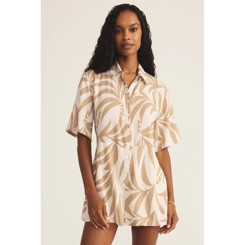 Marcel Vacances Romper|Santal|XS|S|M|L