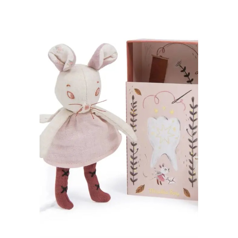Moulin Roty Tooth Fairy Mouse In a Box