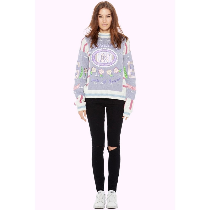 No! Sweater- Absolute-Crew|Purple|XS|S|M|L|XL