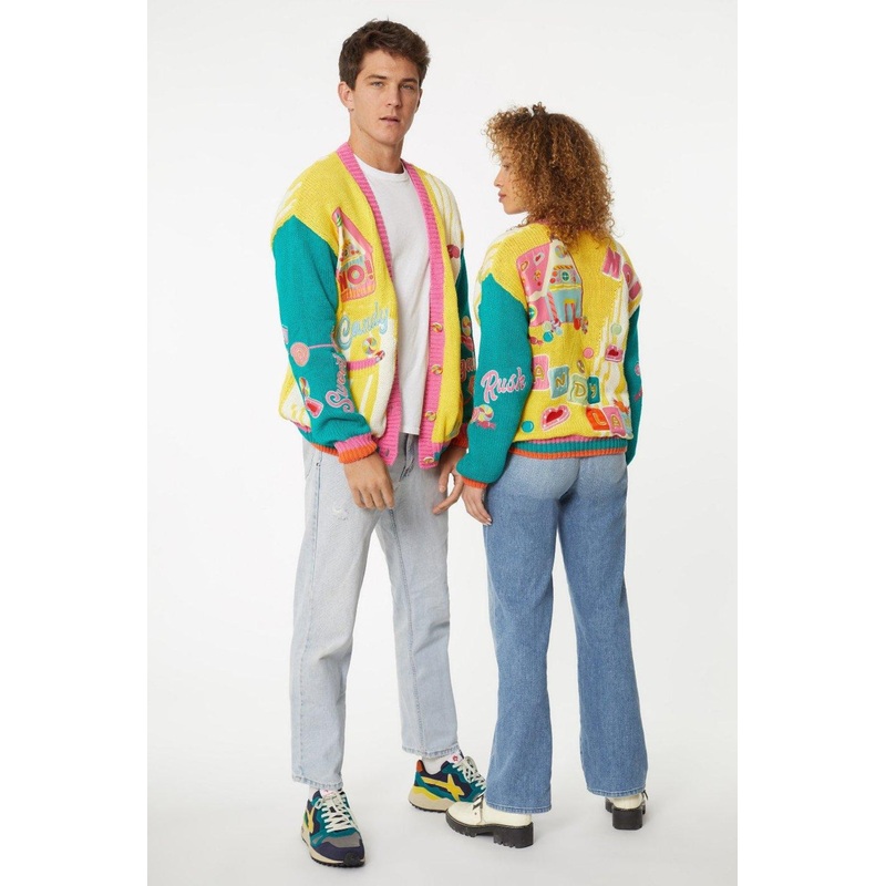 No! Sweater Candy Land|Yellow|XS|S|M|L|XL