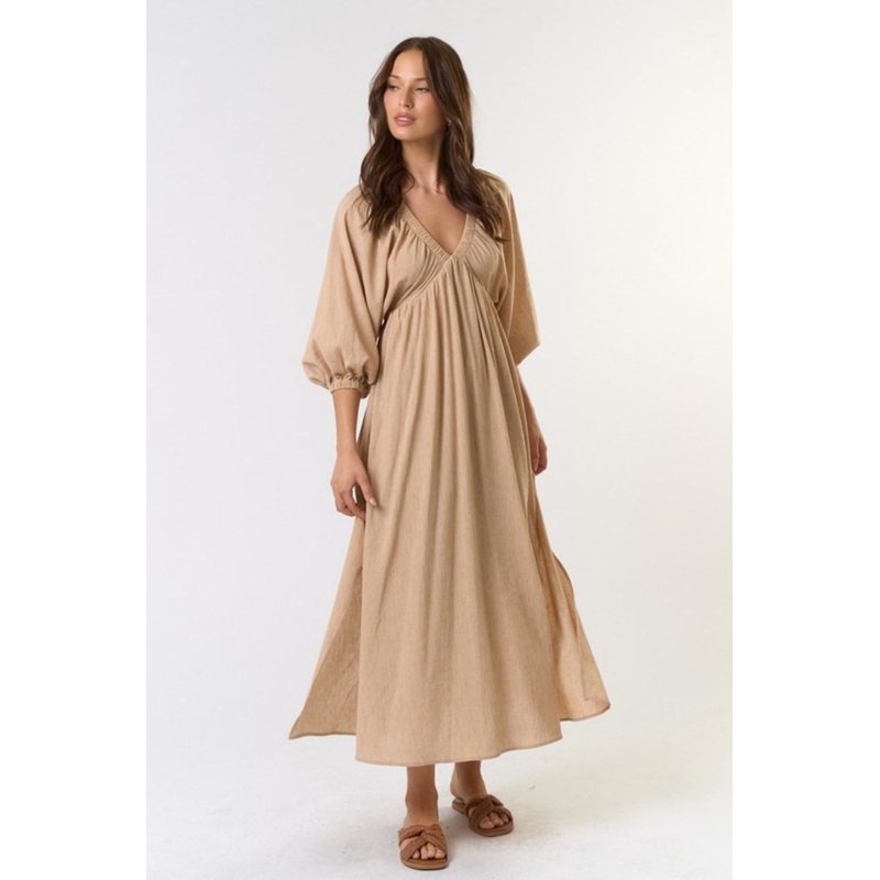 Puff Sleeve Dress|Multicolor|S|M|L