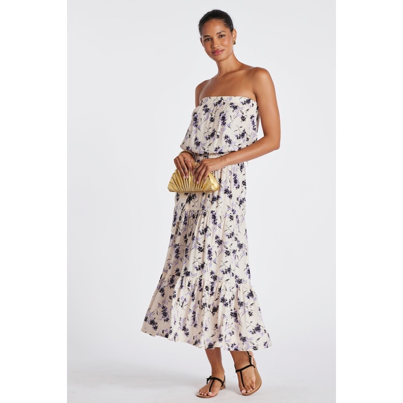 Serafina Dress – IRIS PRINT|Multicolor|XS|S|M|L
