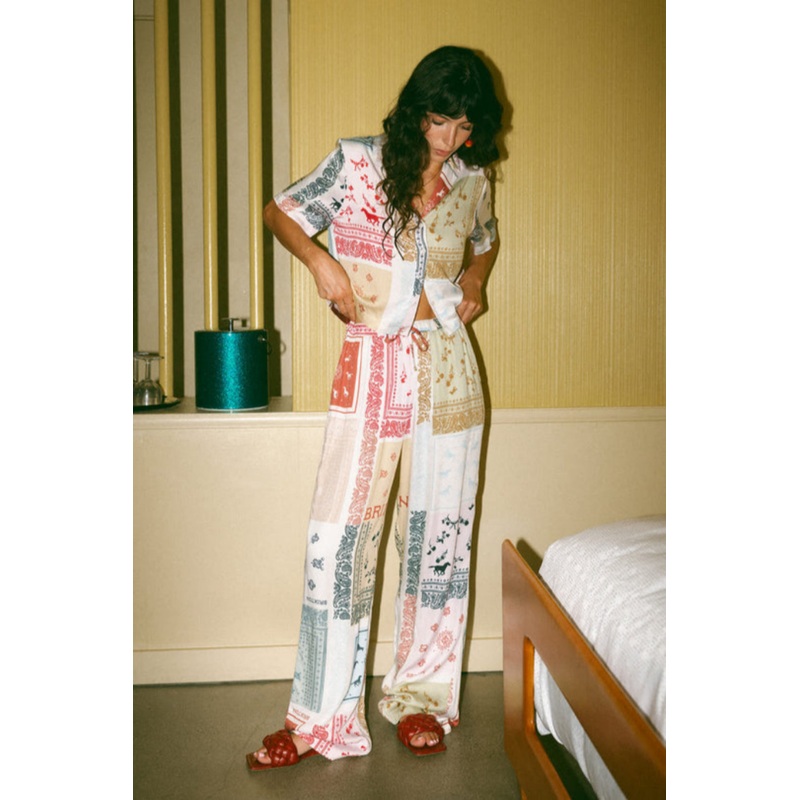 Silky Hudson Pants|Multicolor|XS|S|M|L|XL