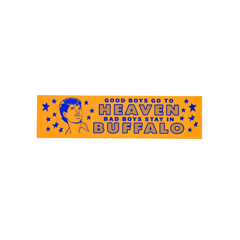 Bad Boys Stay In Buffalo Bumper Sticker