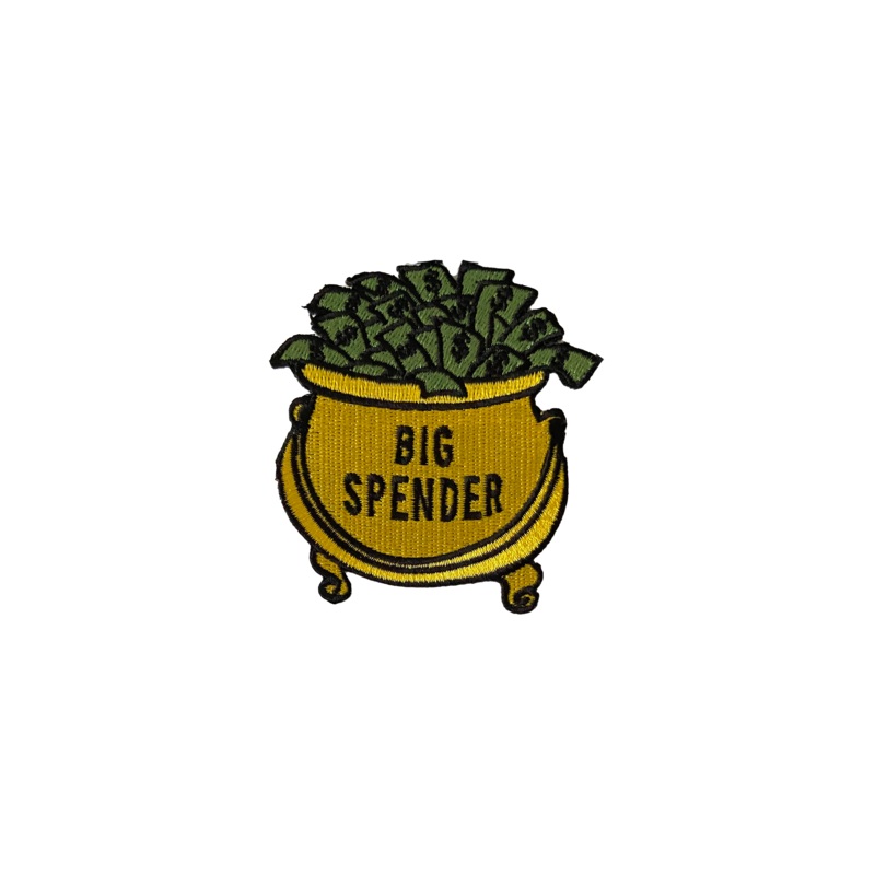 Big Spender Embroidered Patch