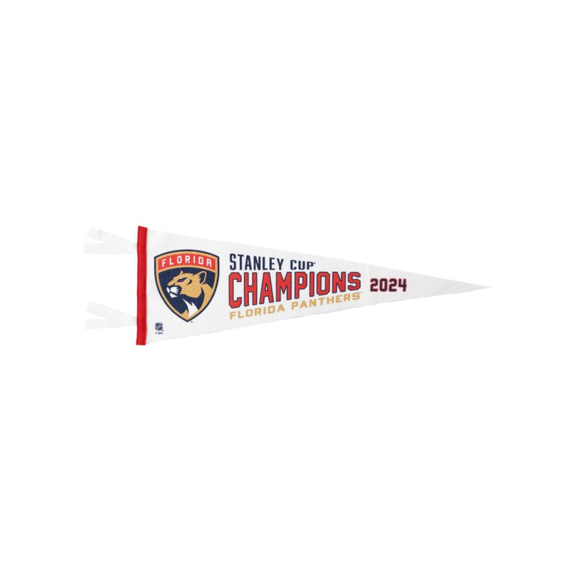 Florida Panthers Stanley Cup Champions Pennant  NHL x Oxford Pennant