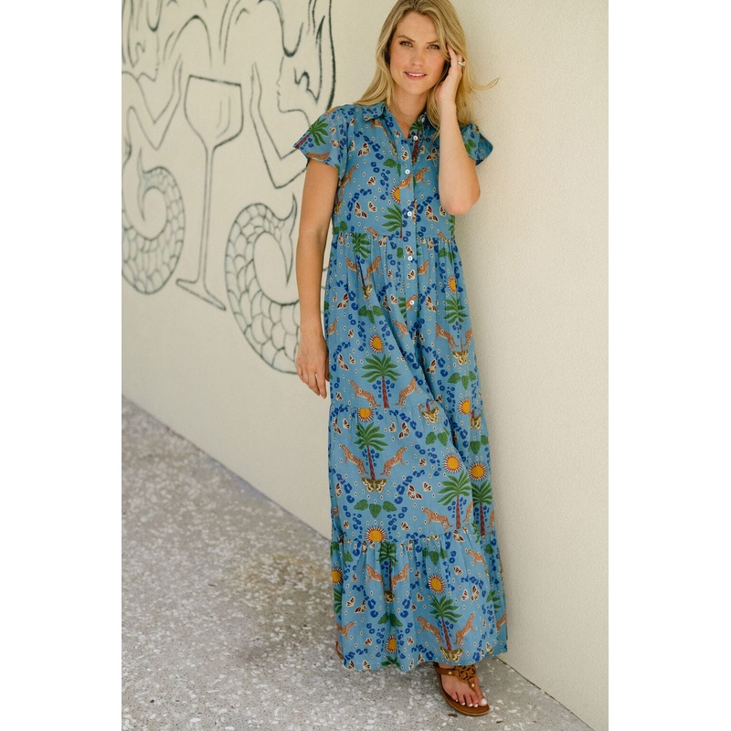 Frenchi Dress -Cheetah Cove|XS|S|M|L|XL