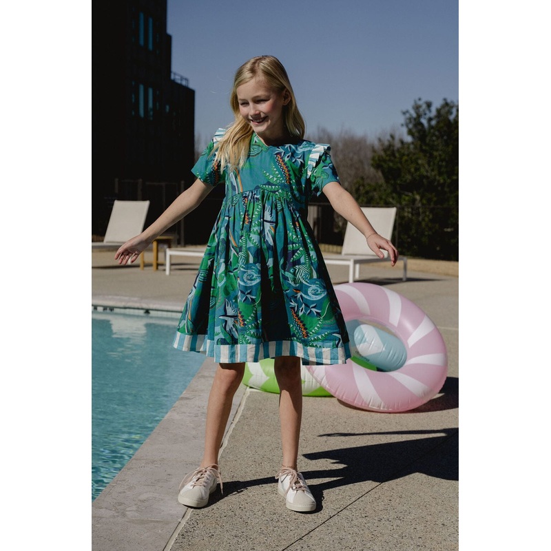 Girls Lotus Dress|2|3|4|5|6|7|8|10|12