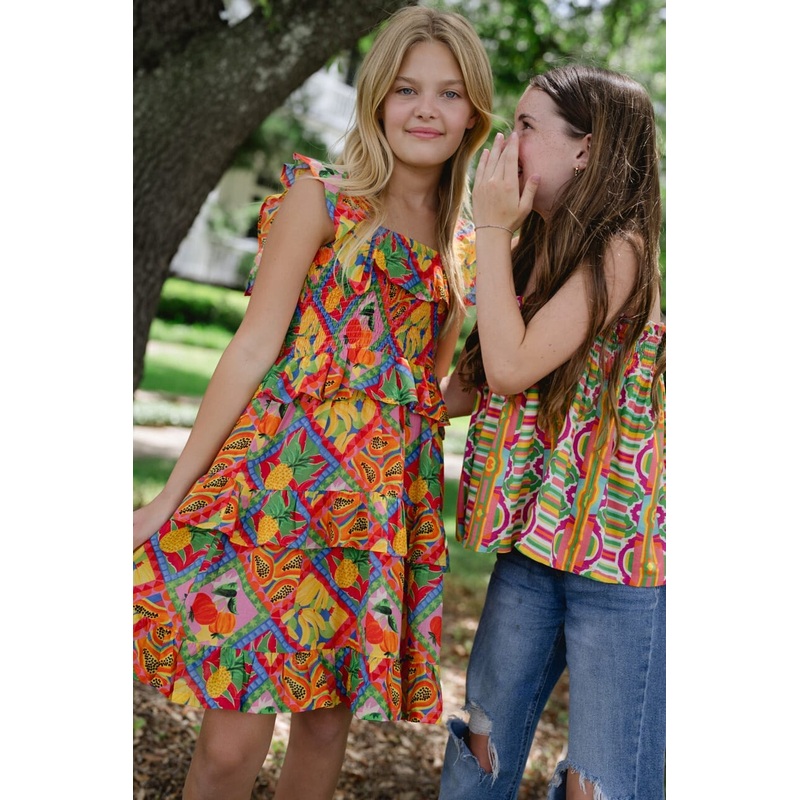 Girls Remi Smocked Girls Dress