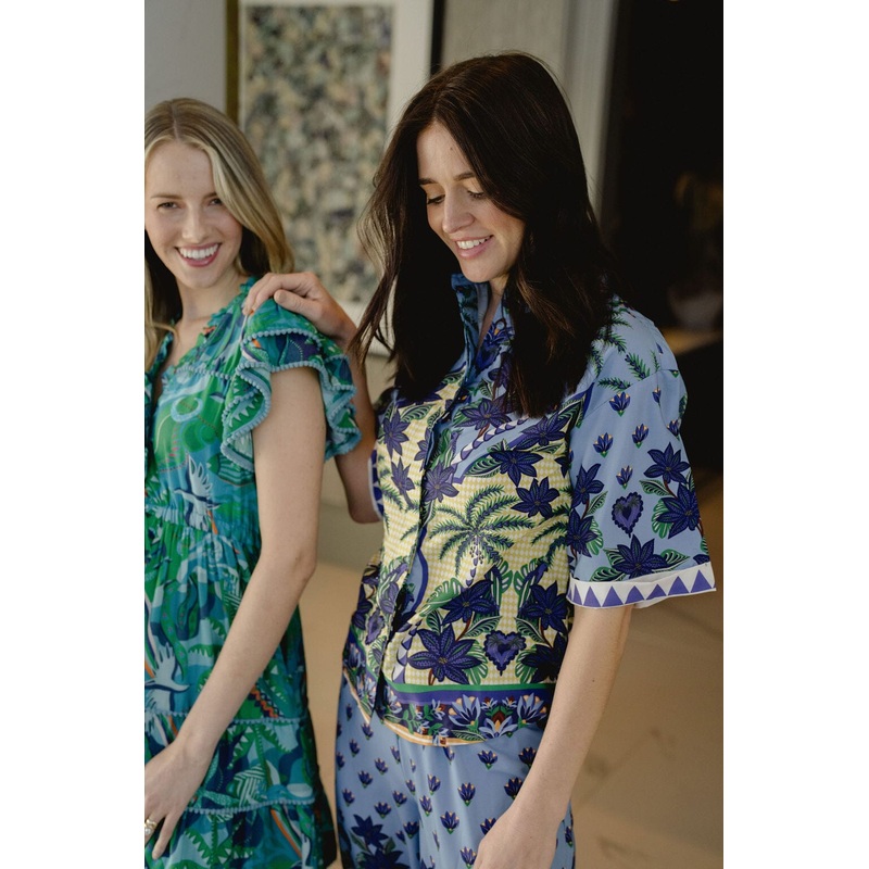 Joanna Top | Blue Lotus|XS|S|M|L|XL