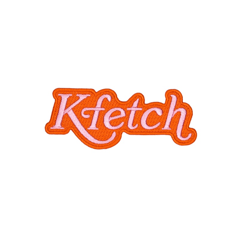 Kfetch Embroidered Patch  Maxine x Oxford Pennant