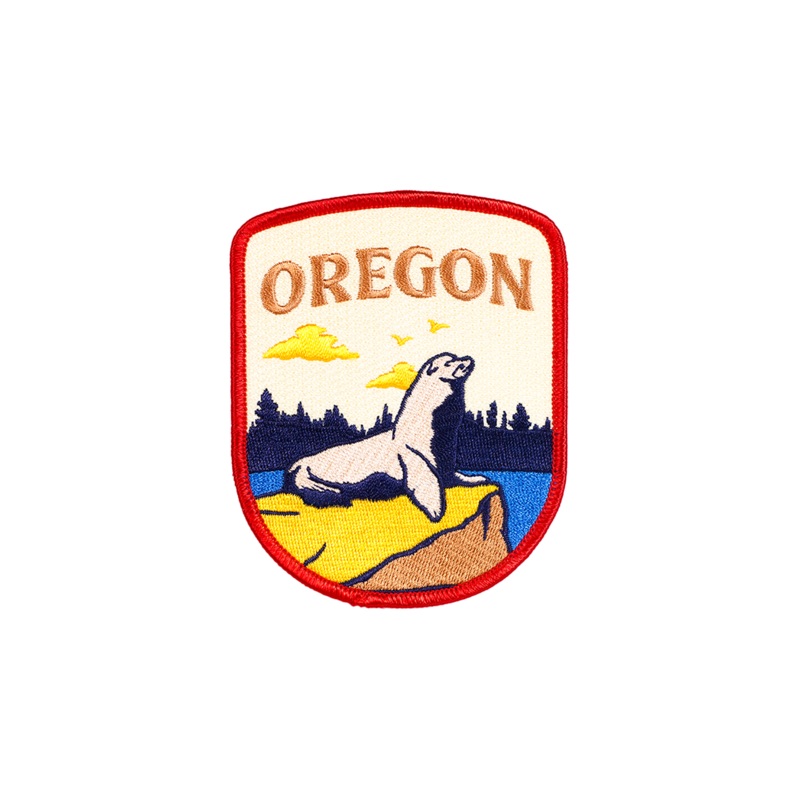 Oregon Embroidered Patch