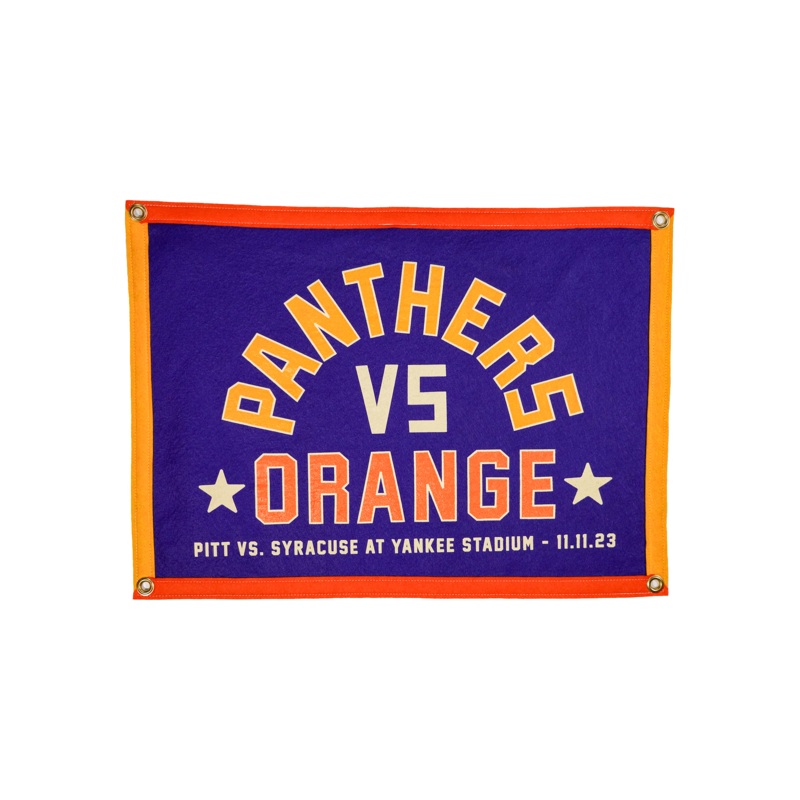 Panthers vs Orange Commemorative Camp Flag