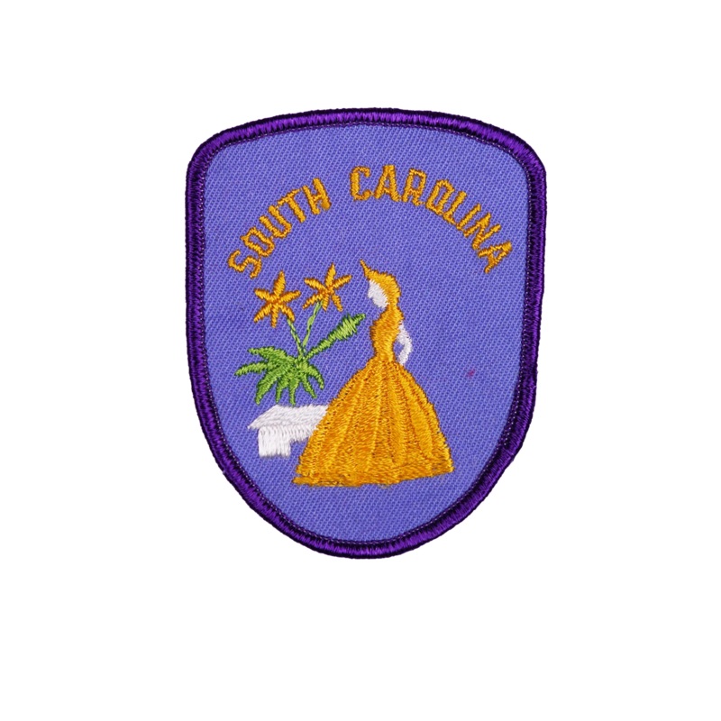 Vintage South Carolina Embroidered Patch