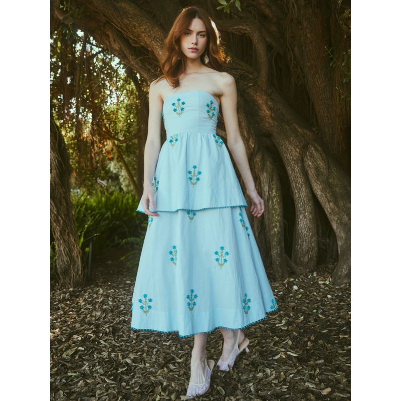 Daisy Dress|XX-Small|X-Small|Small|Medium|Large|X-Large|XX-Large|French Blue