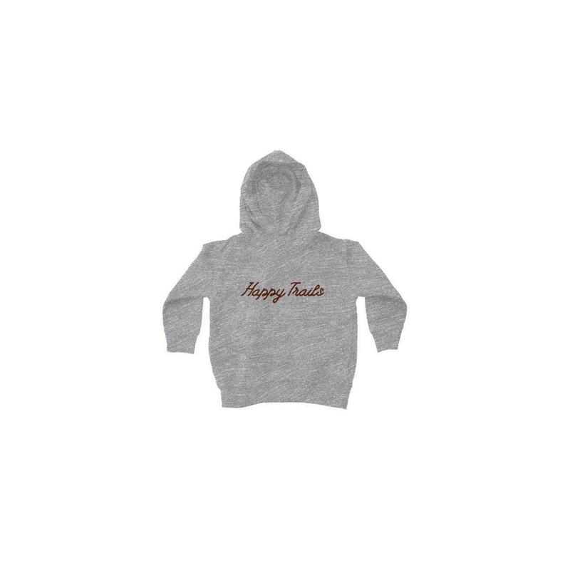 HAPPY TRAILS HOODIE|2|4|6|heather grey