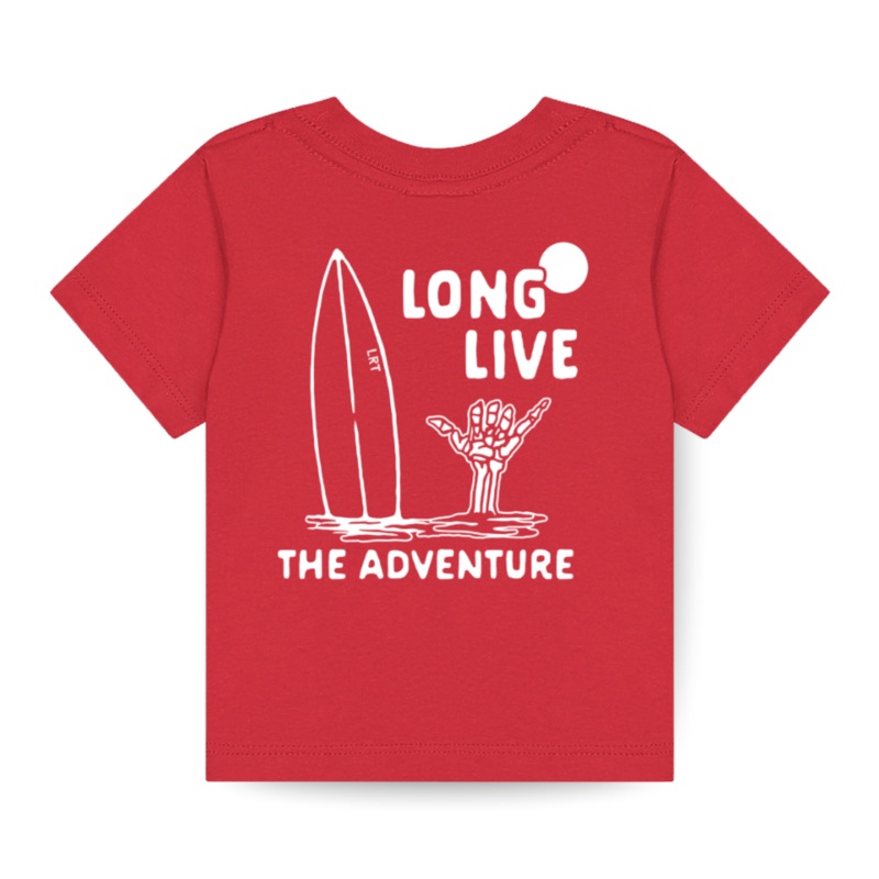 [LIMITED EDITION] LONG LIVE THE ADVENTURE TEE – RED
