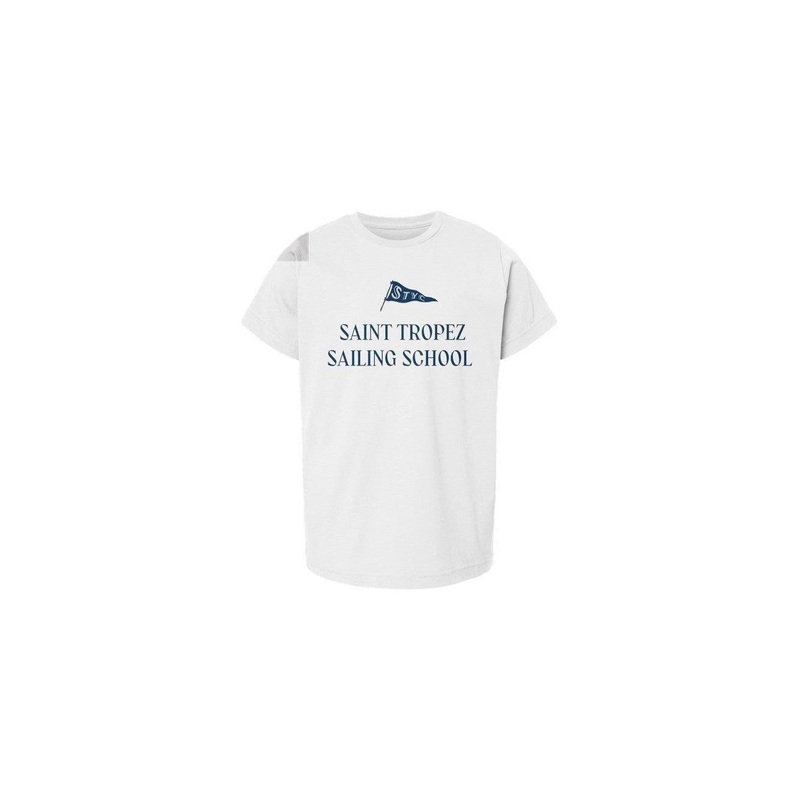 SAILING SCHOOL TEE|xs|s|m|l|xl|White