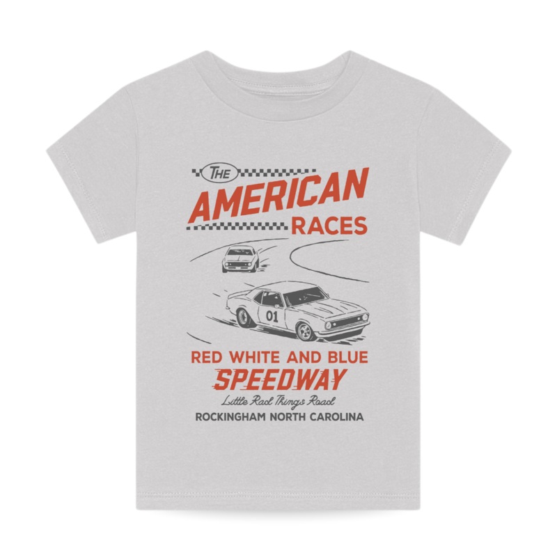THE ALL AMERICAN RACES TEE – GREY
