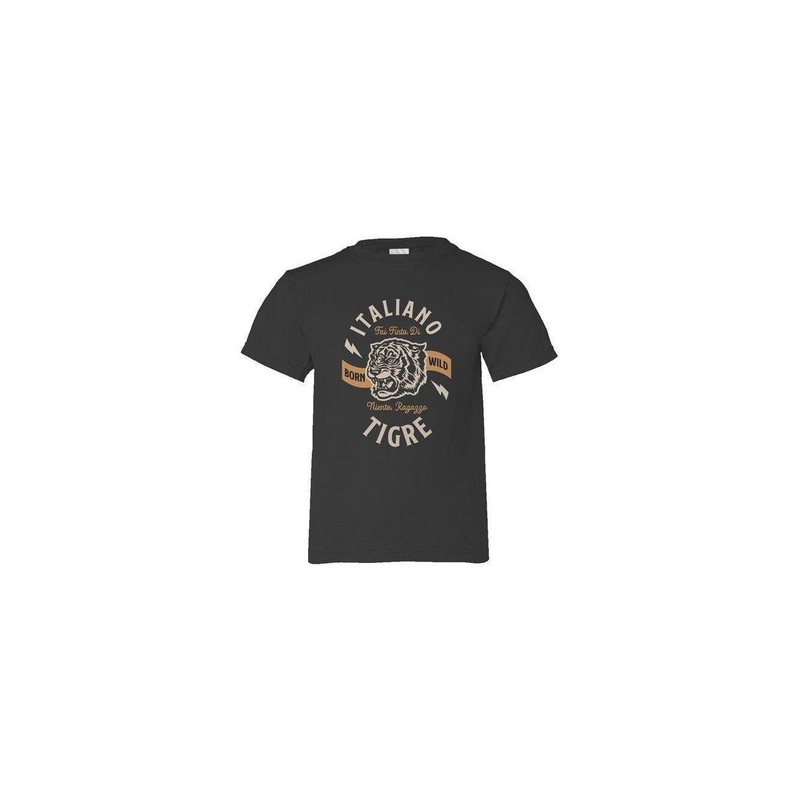 TIGRE TEE|2|4|6|8|Black