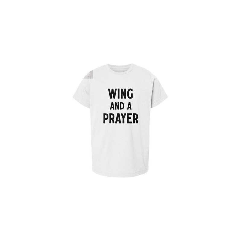 Wing & Prayer Tee|xs|s|m|l|xl|White