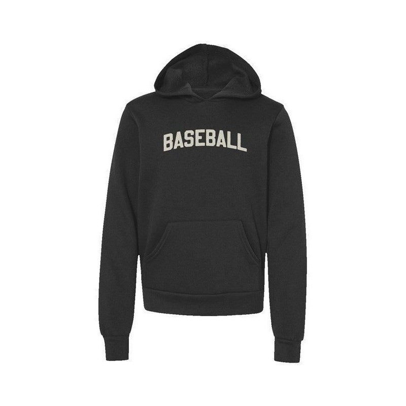 Black Baseball Hoodie|s|m|l|Black