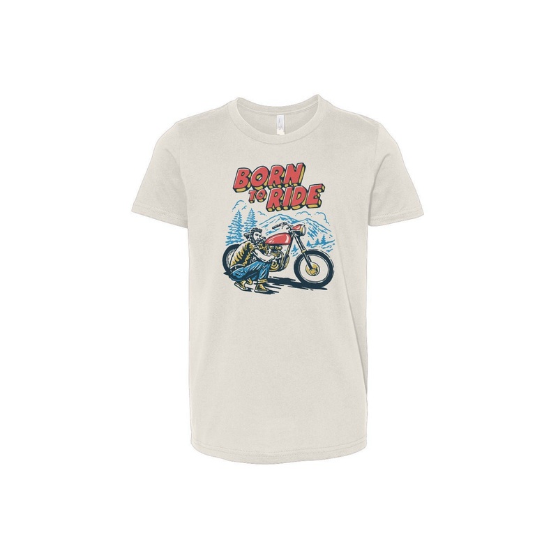 Born to Ride Tee|s|m|l|xl|natural
