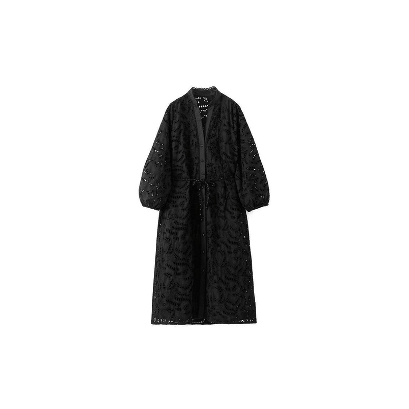 Bridgy Tie Dress|black|XS|S|M|L