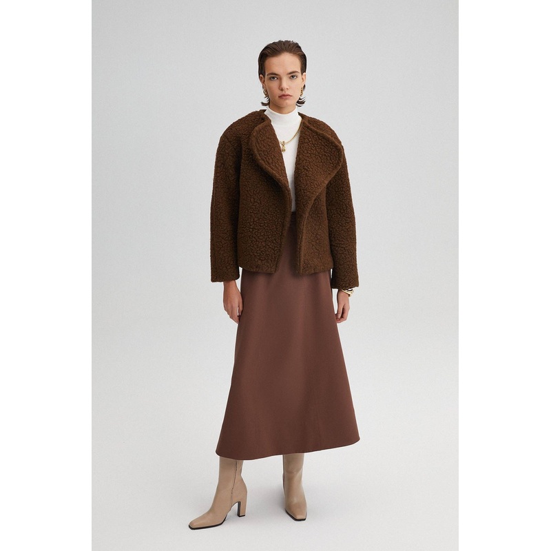 Brown Plush Coat|Small|Medium|Large