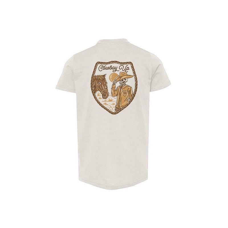 Cowboy Up Tee|s|m|l|xl|natural